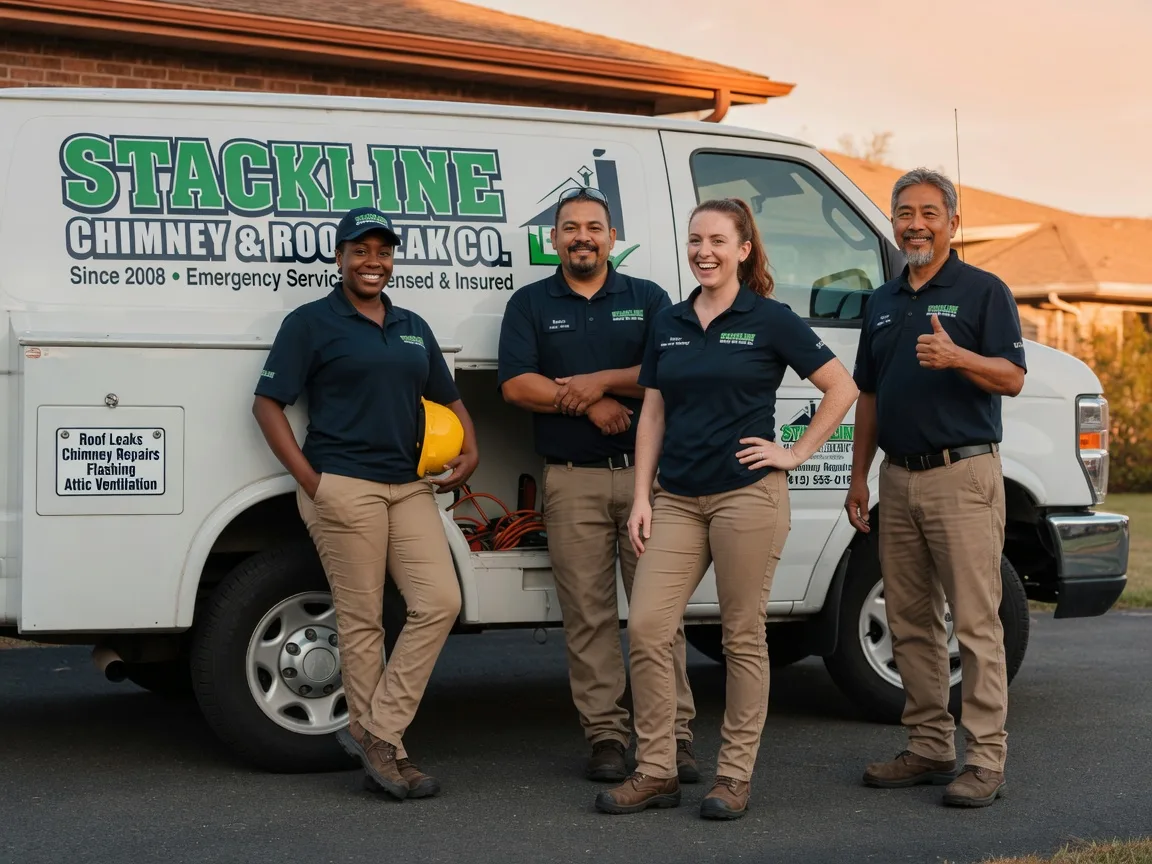 Chimney flashing repair company in Clements, CA